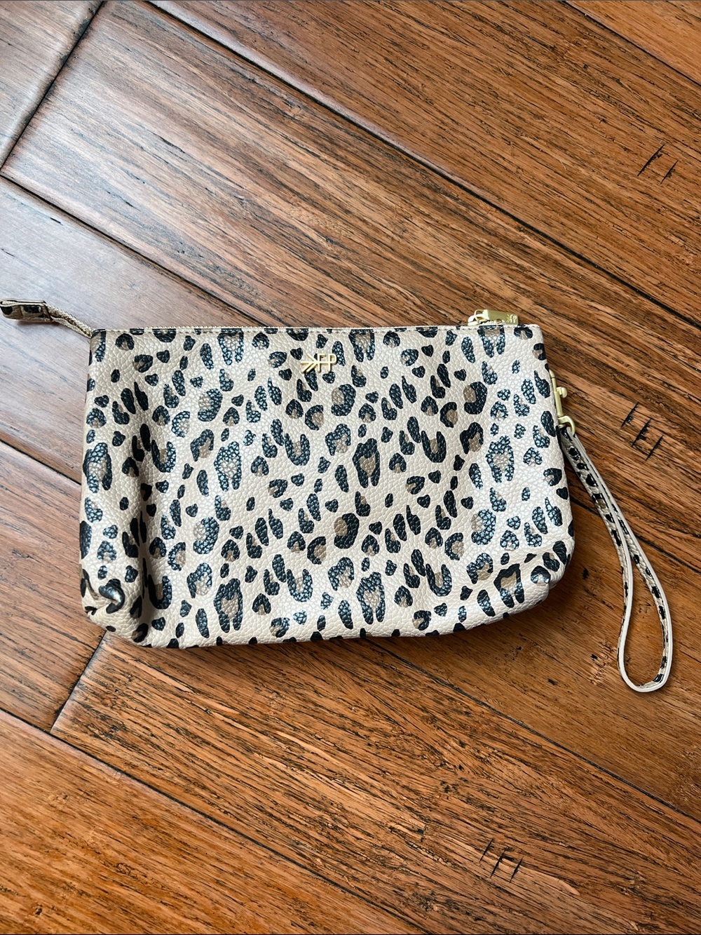 Freshly Picked Leopard Print Classic Zip Pouch